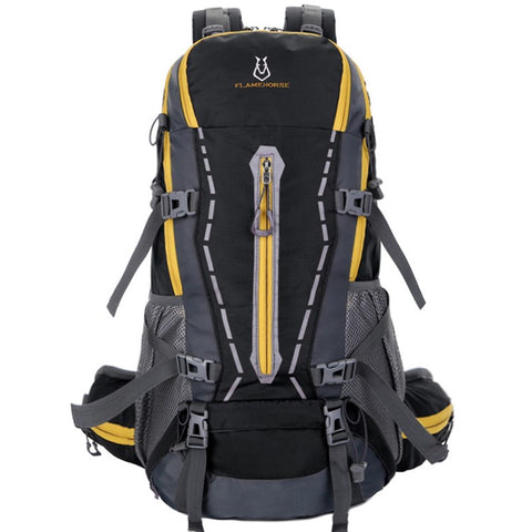 FLAMEHORSE Outdoor Climbing Camping Hiking Rucksack Men Nylon Travel Backpack