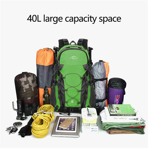 OUTDOOR INOXTO 40L Waterproof Polyester Outdoor Climbing Hiking Backpack Camping Travel Rucksack