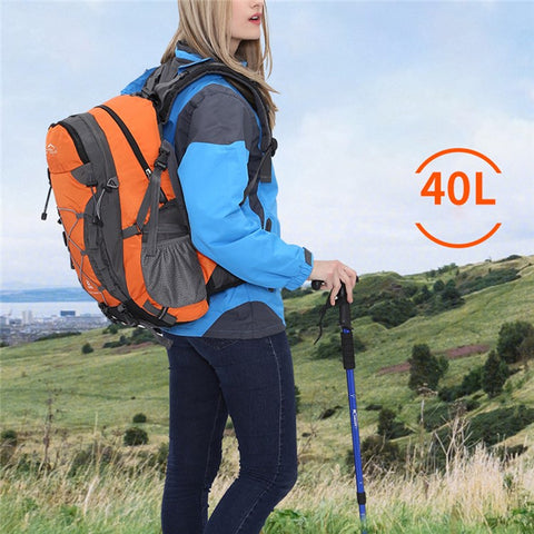 OUTDOOR INOXTO 40L Waterproof Polyester Outdoor Climbing Hiking Backpack Camping Travel Rucksack