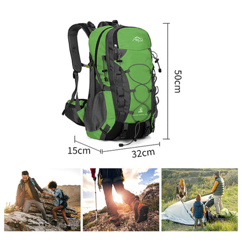 OUTDOOR INOXTO 40L Waterproof Polyester Outdoor Climbing Hiking Backpack Camping Travel Rucksack
