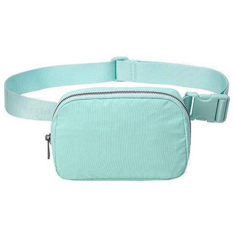 Stylish Men Women Nylon Waterproof Chest Waist Bag Sport Casual Crossbody Bag