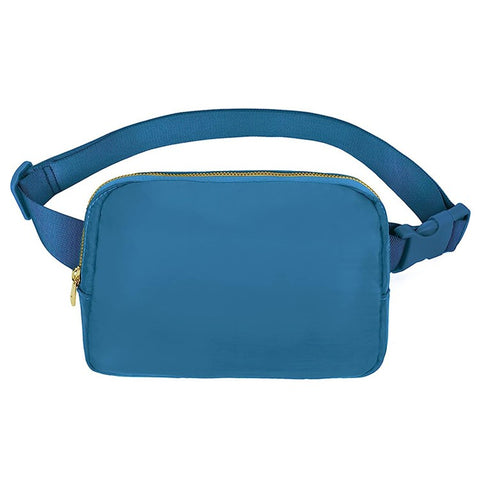Stylish Men Women Nylon Waterproof Chest Waist Bag Sport Casual Crossbody Bag