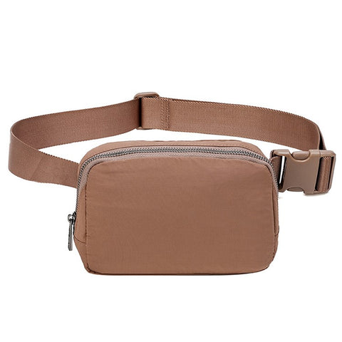 Stylish Men Women Nylon Waterproof Chest Waist Bag Sport Casual Crossbody Bag
