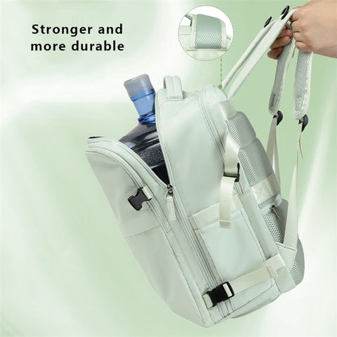 VICTORIATOURIST V7056 Polyester Travel Backpack Dual Shoulder Laptop Bag with USB Port