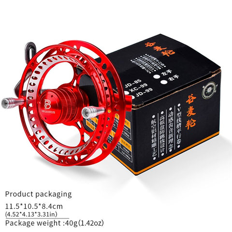 PROBEROS JD85 85mm Portable Lightweight Full Metal Fishing Reel