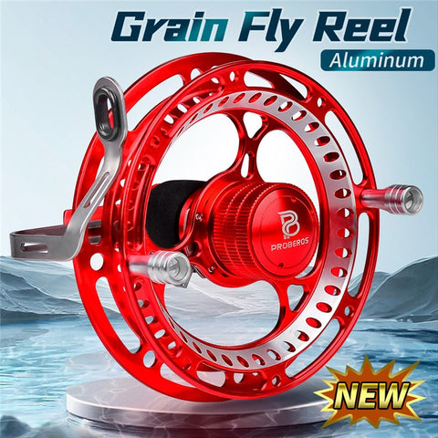 PROBEROS JD85 85mm Portable Lightweight Full Metal Fishing Reel