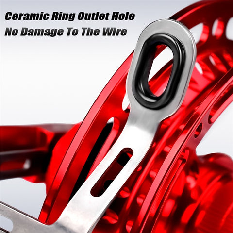 PROBEROS JD85 85mm Portable Lightweight Full Metal Fishing Reel