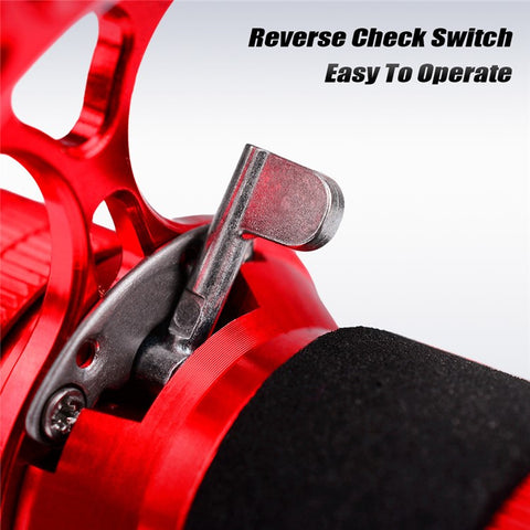 PROBEROS JD85 85mm Portable Lightweight Full Metal Fishing Reel