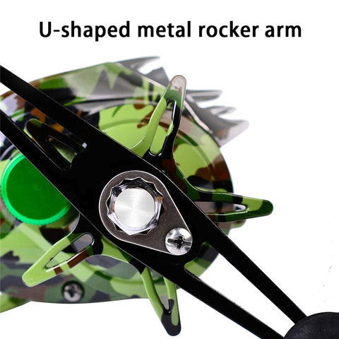 PROBEROS DW131 18+1BB Metal Baitcasting Reel High-Strength Fishing Reel