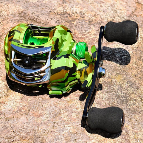 PROBEROS DW131 18+1BB Metal Baitcasting Reel High-Strength Fishing Reel