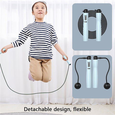 MY005 1.5m Adjustable Four Modes Intelligent Counting Jump Rope Fitness Tool