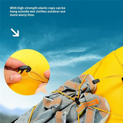 XINDA XD-BAG19 16L Waterproof Rock Climbing Backpack TPU+Polyester Hiking Equipment Storage Bag