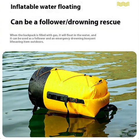 XINDA XD-BAG19 16L Waterproof Rock Climbing Backpack TPU+Polyester Hiking Equipment Storage Bag