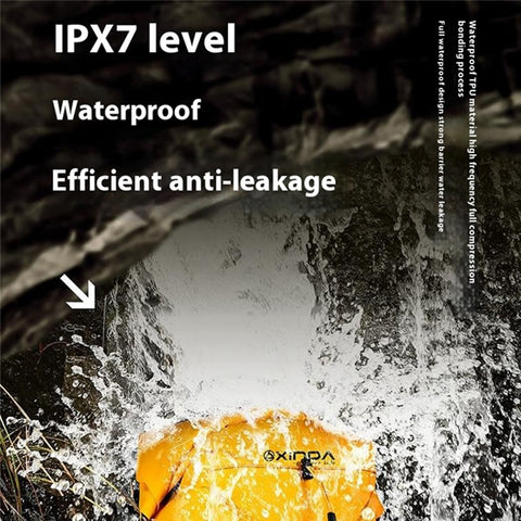 XINDA XD-BAG19 16L Waterproof Rock Climbing Backpack TPU+Polyester Hiking Equipment Storage Bag