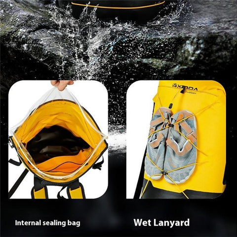 XINDA XD-BAG19 16L Waterproof Rock Climbing Backpack TPU+Polyester Hiking Equipment Storage Bag