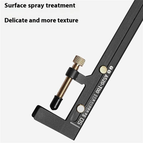 SHINETRIP A484-H00 Portable Outdoor Light Bracket Desk Light Stand with Hook 8 Adjustable Height