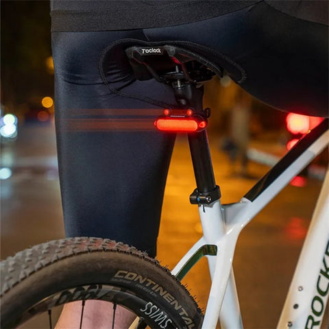 ROCKBROS RFL02 LED Bike Tail Light Frog Bicycle Rear Cycling Safety Flashlight Brake Light