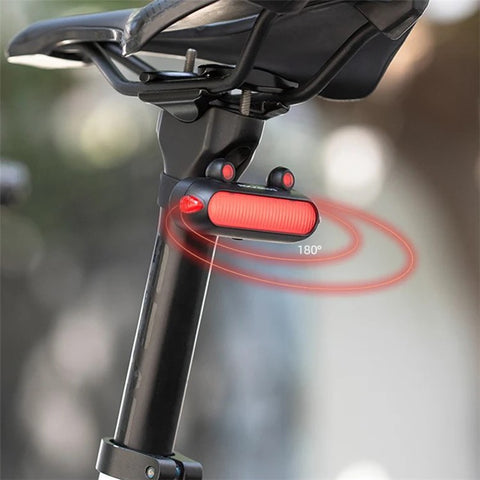 ROCKBROS RFL02 LED Bike Tail Light Frog Bicycle Rear Cycling Safety Flashlight Brake Light