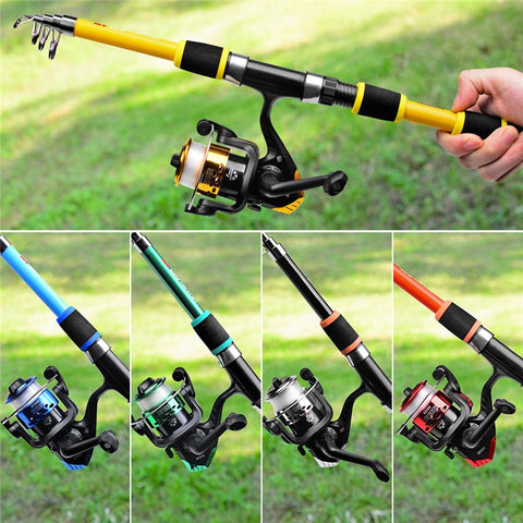 PROBEROS HWCSET109 1.5m Fishing Rod and Reel Combo Set with Lures for Beginners