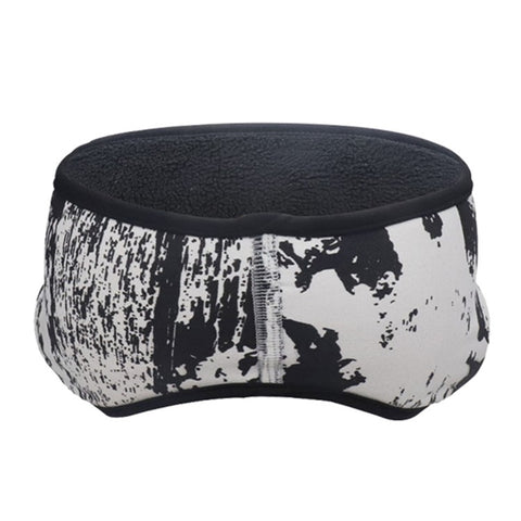 DK-AH Stylish Thicken Warm Windproof Winter Sports Headband Unisex Outdoor Cycling Running Climbing Forehead Ear Protection Headgear
