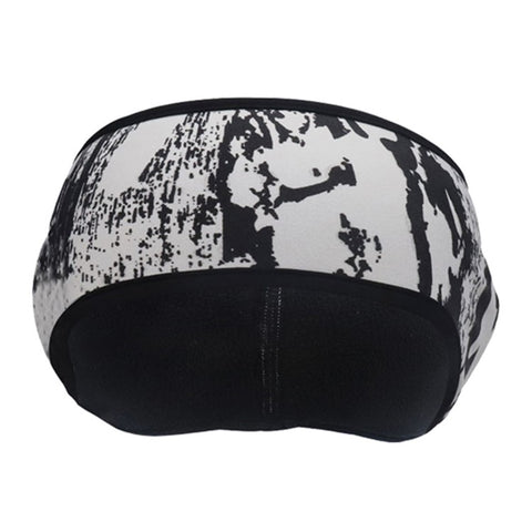 DK-AH Stylish Thicken Warm Windproof Winter Sports Headband Unisex Outdoor Cycling Running Climbing Forehead Ear Protection Headgear
