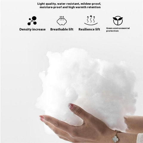 Envelope Sleeping Bag Outdoor Camping Hooded Adult Hollow Cotton Warm Sleep Bag, 0.95KG / 5-25 Degrees Celsius