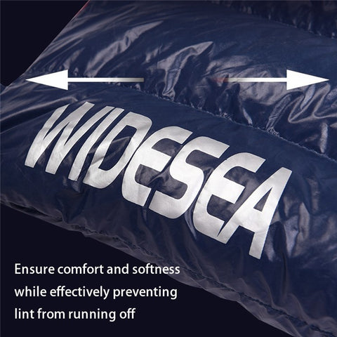 WIDESEA WDS-400 Camping Sleeping Bag for Adults Kids Spring Winter Sleeping Bag Ultralight Backpacking Gear for Traveling Hiking