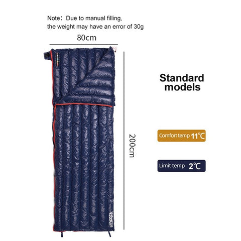 WIDESEA WDS-400 Camping Sleeping Bag for Adults Kids Spring Winter Sleeping Bag Ultralight Backpacking Gear for Traveling Hiking