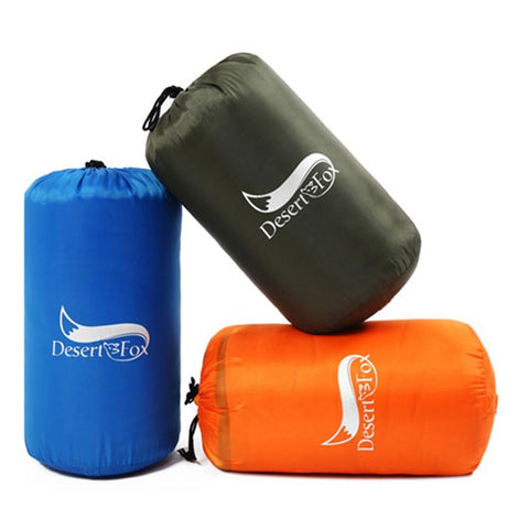 DESERT&FOX 1KG Envelope Backpacking Sleeping Bag Outdoor Traveling Camping Lightweight Sleeping Bag