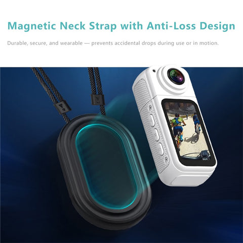 S70 Thumb Camera Rotation Lens WiFi DV Camera 2.7K HD First Person View Sports Cycling Pet Camera
