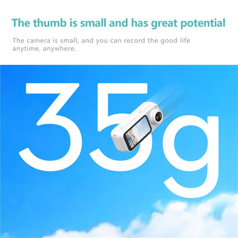 S70 Thumb Camera Rotation Lens WiFi DV Camera 2.7K HD First Person View Sports Cycling Pet Camera