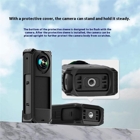 For Insta360 X5 Panoramic Camera Silicone Protective Case Shockproof Anti Scratch Dust Cover