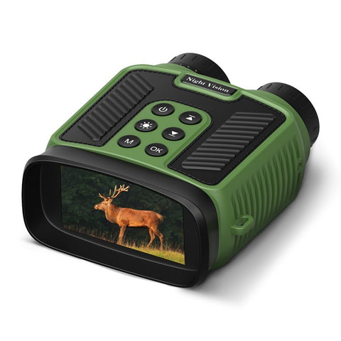 DT59 HD Video Binocular Night Vision Goggles Hunting Camera Support 128GB Memory Card Storage