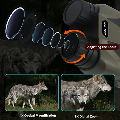DT79 HD Photo Video Camera Bird Watching Outdoor Portable Digital Telescope