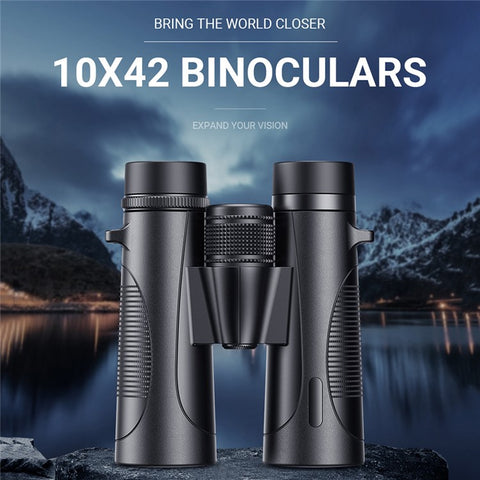 APEXEL 10X42 Waterproof Telescope HD High Power Low Light Night Vision Large Eyepiece Binoculars with FMC Multi-Coated for Outdoor Bird Watching Concert Hunting