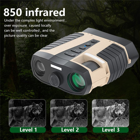 DT88 Infrared HD Binoculars for Outdoor Bird Watching Waterproof Digital Binoculars with Night Vision