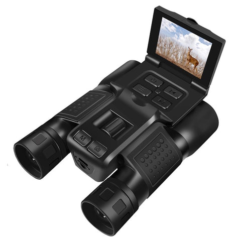 DT30 2.4" LCD Display HD Binoculars for Outdoor Bird Watching, 12X32 Powerful Digital Binoculars