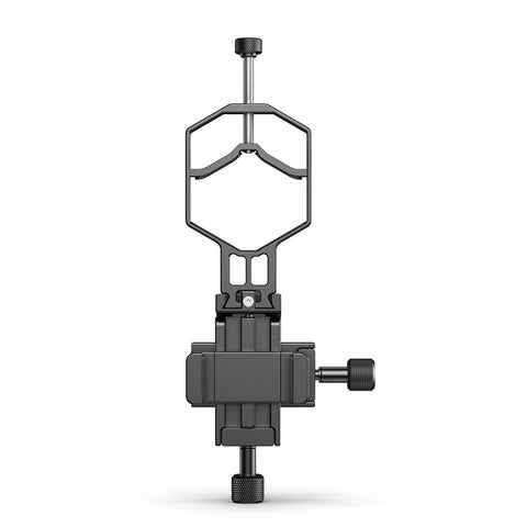 APEXEL APL-F003 Universal Digiscoping Adapter Phone Telescope 3-Axis Metal Holder Mount Eyepiece Connector