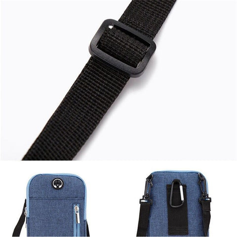 Color-matching Crossbody Cell Phone Purse Wallet Waist Bag (Suitable for Smartphone under 6.5-inch)