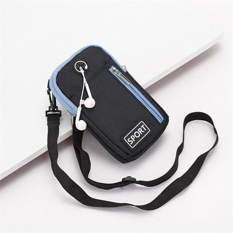 Color-matching Crossbody Cell Phone Purse Wallet Waist Bag (Suitable for Smartphone under 6.5-inch)
