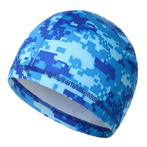 Quick Dry Sunproof Summer Cycling Cap Camouflage Bike Motorcycle Helmet Liner Hat Ice Silk Sport Headwear