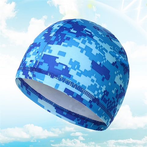 Quick Dry Sunproof Summer Cycling Cap Camouflage Bike Motorcycle Helmet Liner Hat Ice Silk Sport Headwear