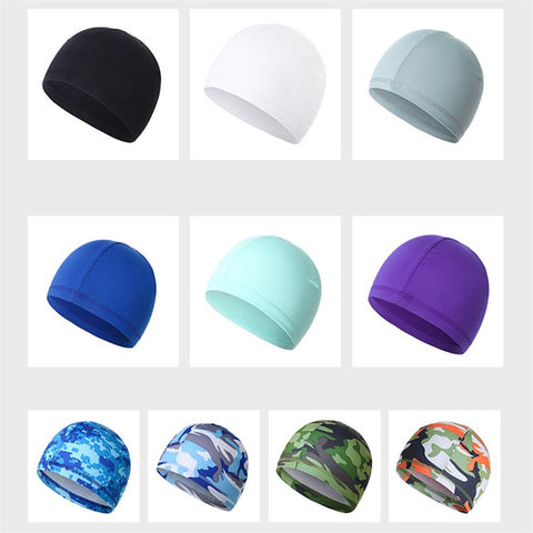 Quick Dry Sunproof Summer Cycling Cap Camouflage Bike Motorcycle Helmet Liner Hat Ice Silk Sport Headwear
