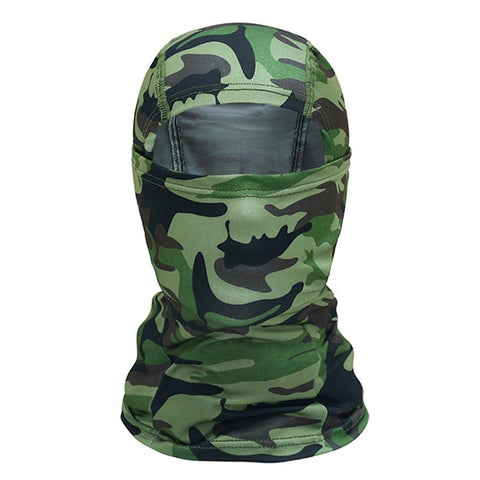 Outdoor Quick Dry Ice Silk Balaclava Face Cover Sun Protection Elastic Neck Gaiter Scarf