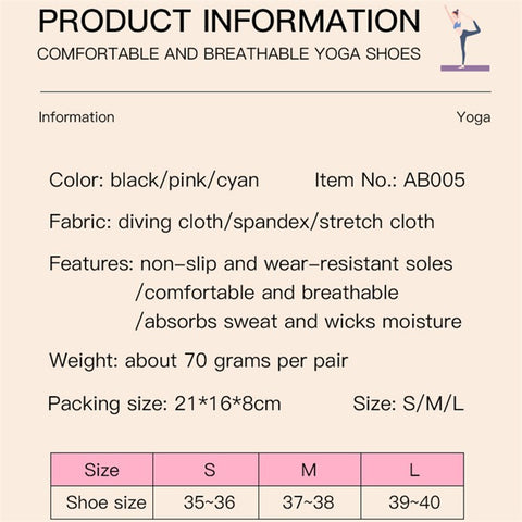 AB005 Anti-skid Elastic Yoga Shoes Cross Strap Ladies Soft Sole Pilates Dance Shoes