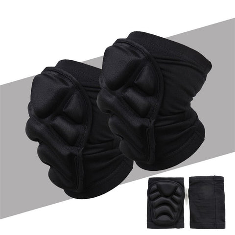 4130 1 Pair Anti-fall Knee Guard Ski Skating Skateboard Cycling Anti-collision Knee Pads