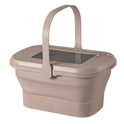 AOTU Multi-Function Outdoor Picnic Basket with Collapsible Table Water Basket