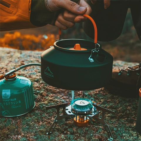WIDESEA Portable Camping Stove Burner Windproof Folding Lightweight Stove for Outdoor Hiking Cooking