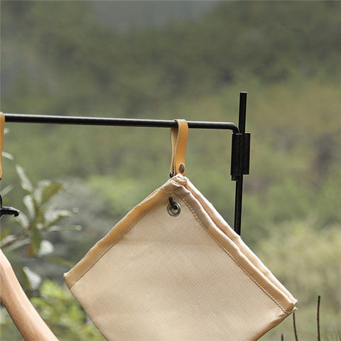 ISE MOUNT 100*100cm Camping Fireproof Cloth High Temperature Anti-Scald Flame Retardant Rug