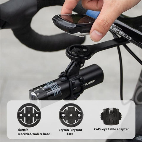 GUB 653 Extension Bracket for Garmin / Cateye / Bryton Aluminum Alloy Bike Computer Handlebar Mount Holder